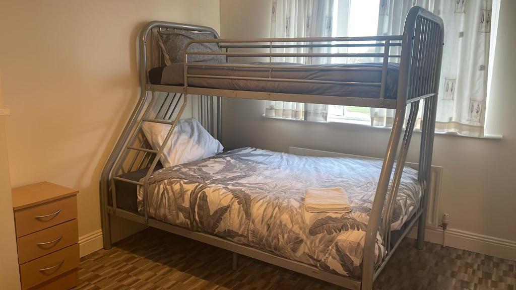 Postel nebo postele na pokoji v ubytování Female Room