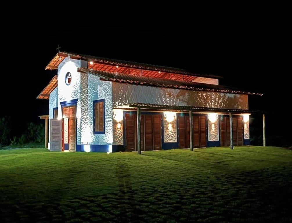 O edifício onde o hotel está situado