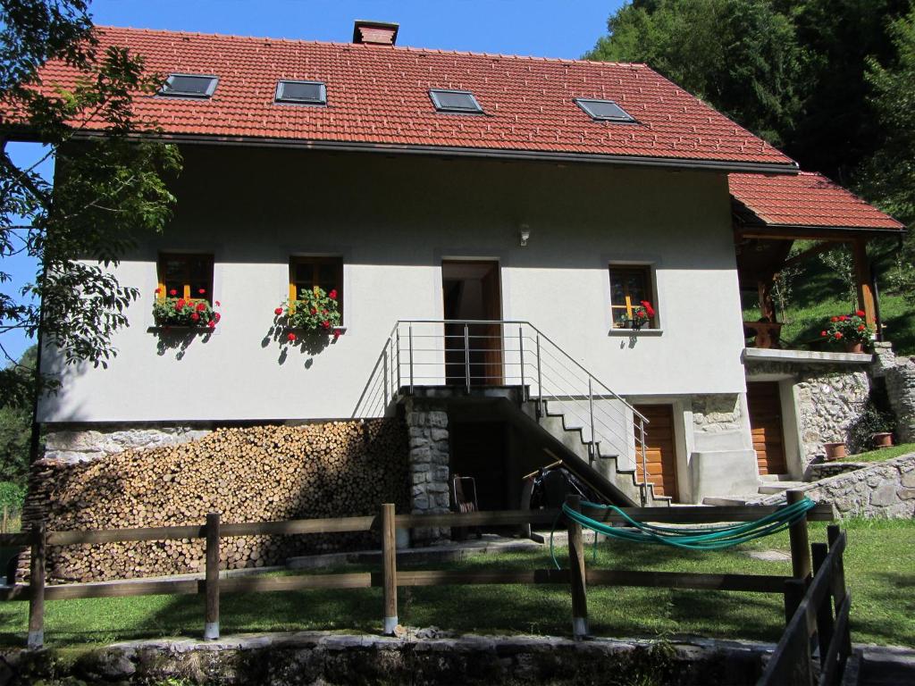 House Dolenja Trebuša - Four-Bedroom House