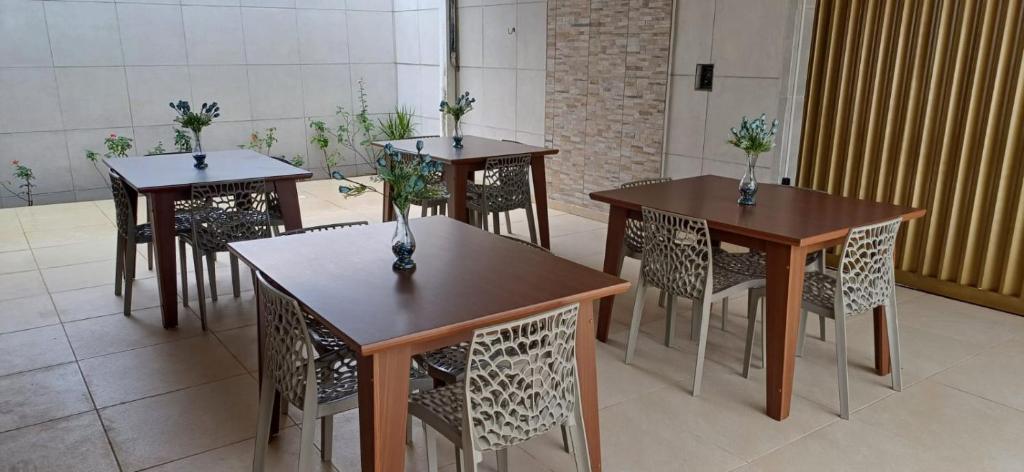 Restaurace v ubytování Pousada Nossa Senhora L A L