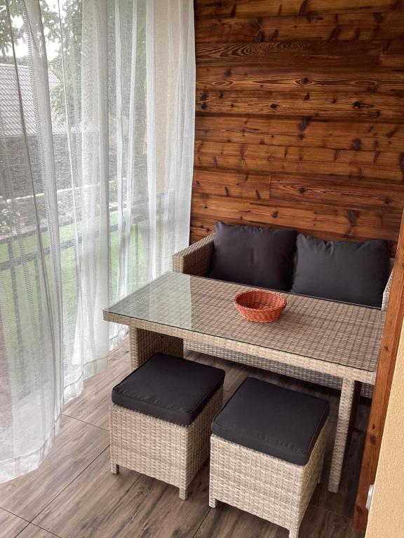 Posezení v ubytování Apartmány Ořechovka Wellness