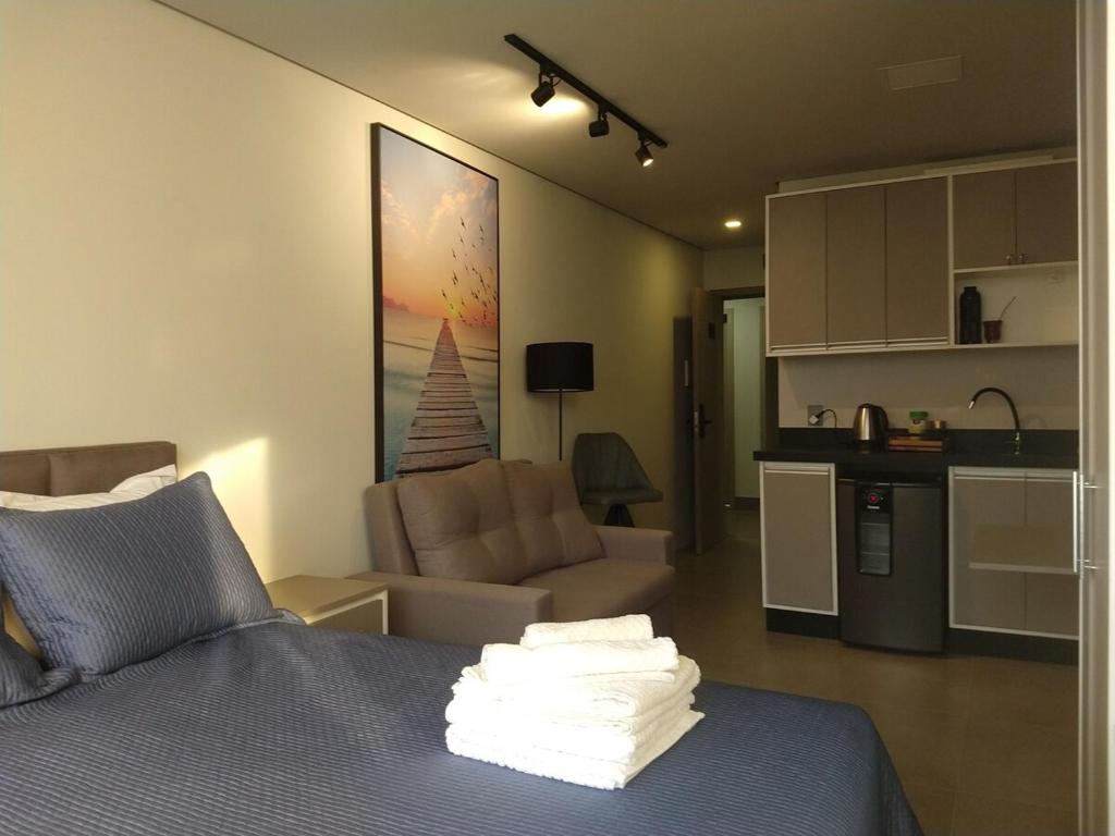 Kuchyň nebo kuchyňský kout v ubytování Loft Xangrilá
