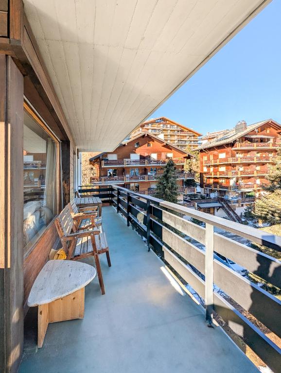 Center of Nendaz ! Apartment 2 rooms with balcony - Resim 5