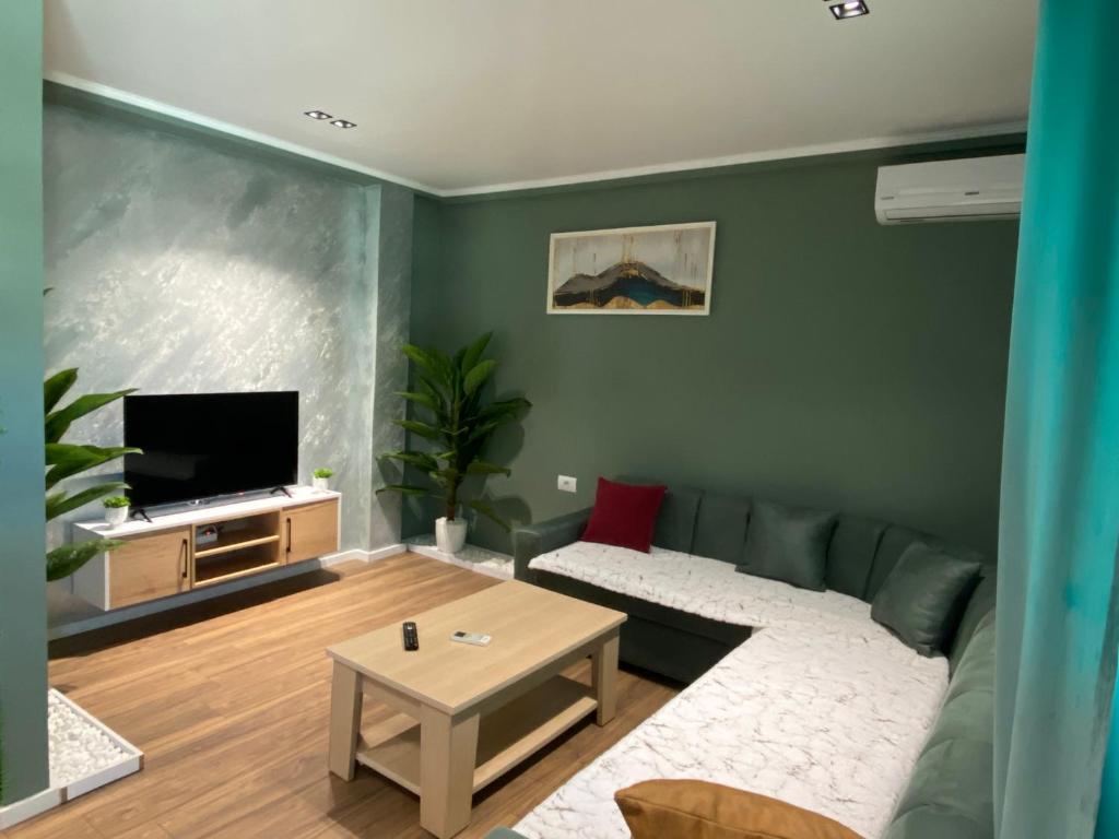 TV a/nebo společenská místnost v ubytování Novs Apartment3