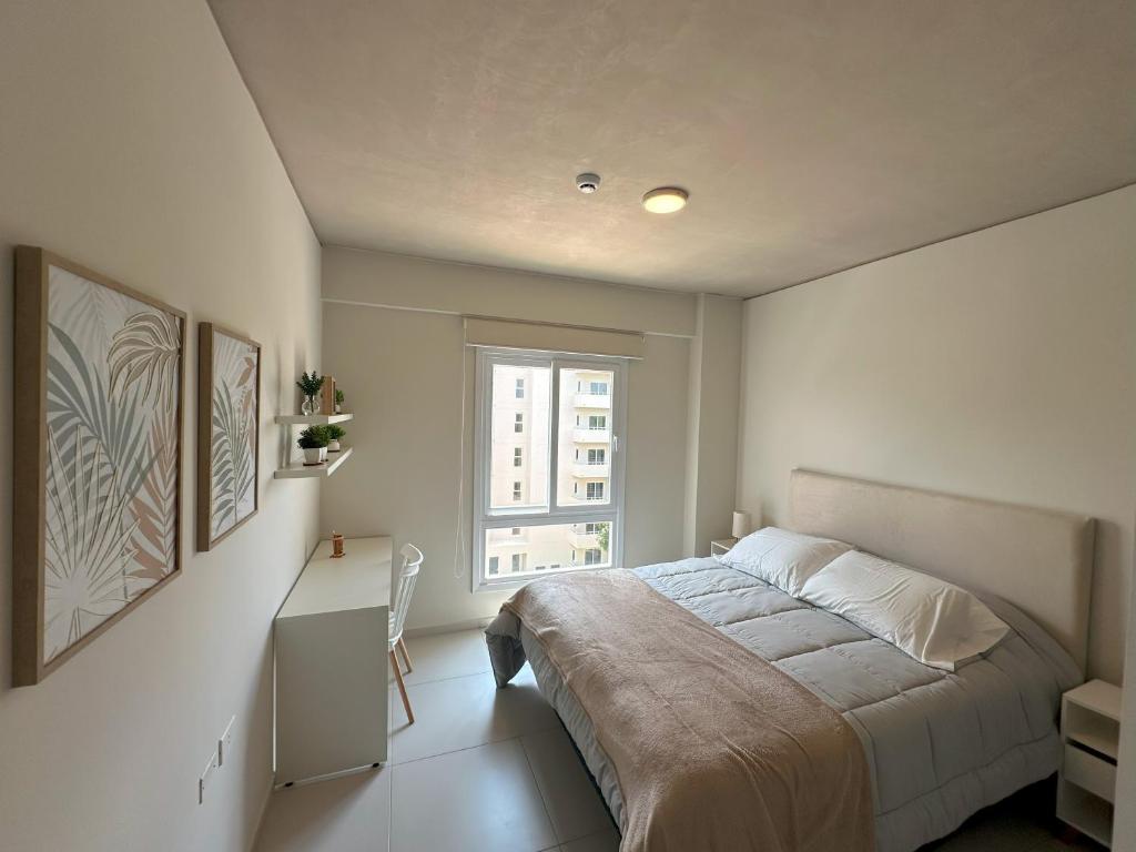 Postel nebo postele na pokoji v ubytování Republica Apartment