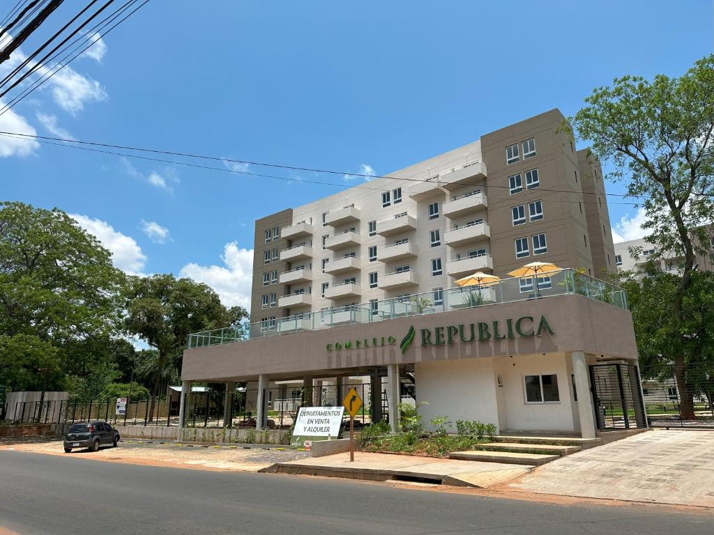 Budova, kde se apartmán nachází