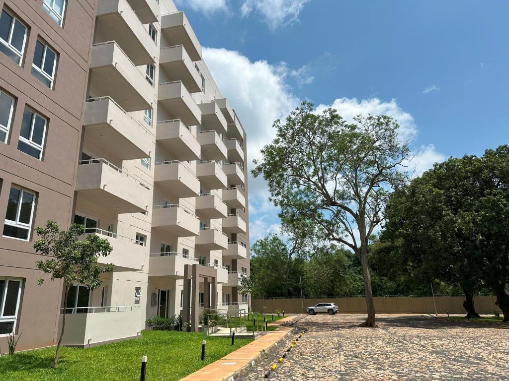 Budova, kde se apartmán nachází