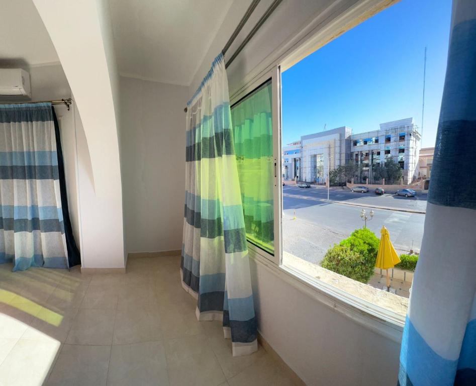 Balkón nebo terasa v ubytování Hurghada Sea Apartments