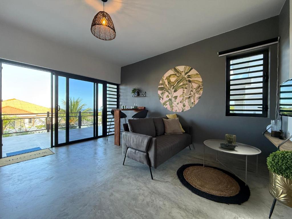 Istumisnurk majutusasutuses Jayhden New Stay & Pool with Ocean View Curaçao