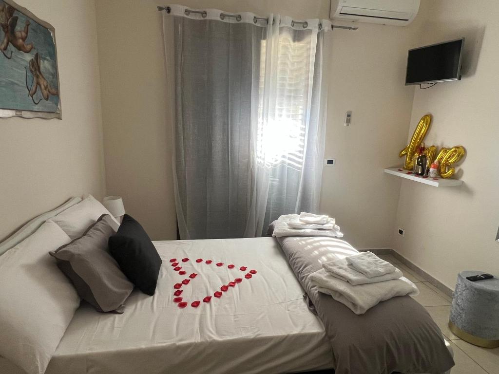 Postel nebo postele na pokoji v ubytování Incanto B&B