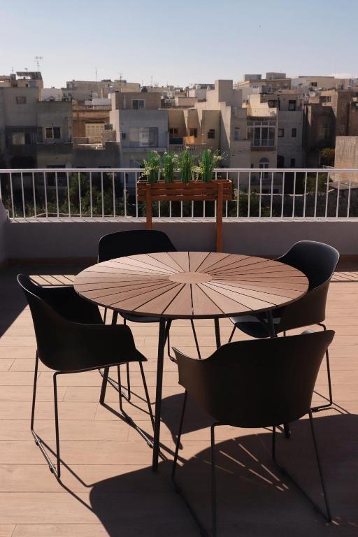Balkón nebo terasa v ubytování XV Studio Apartments - Rabat, Malta