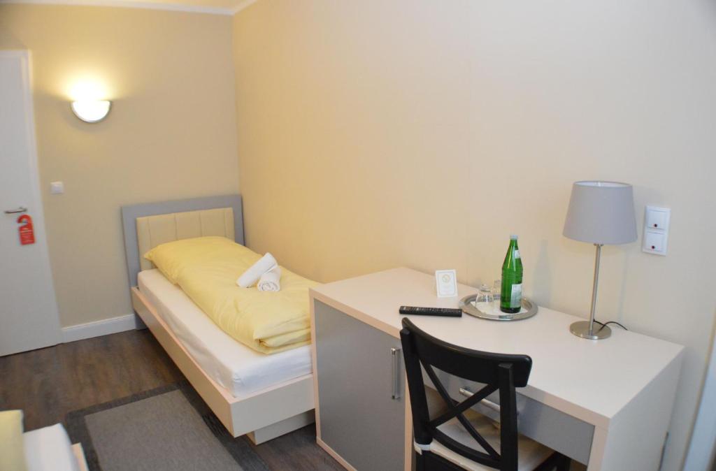 Postel nebo postele na pokoji v ubytování Hotel Jeta