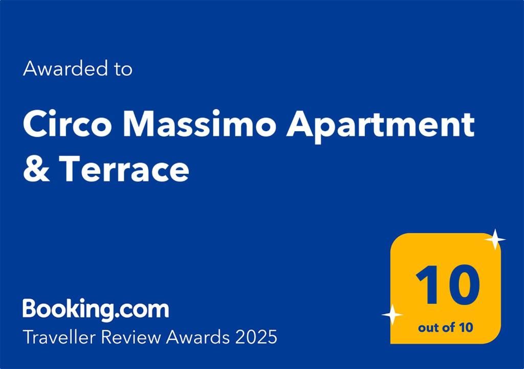 Circo Massimo Apartment & Terrace tanúsítványa, márkajelzése vagy díja