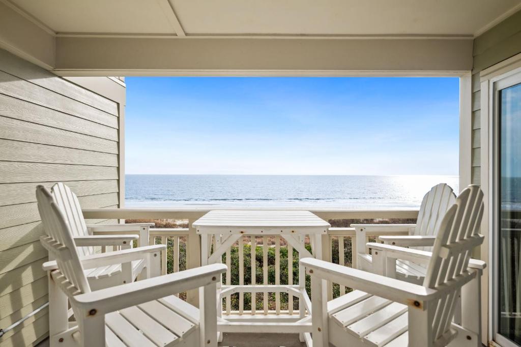 En generel havudsigt eller havudsigten taget fra feriehuset