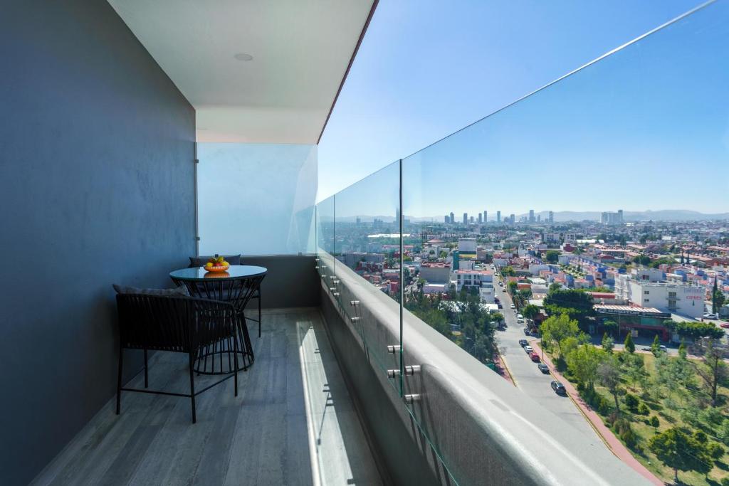 Balkón nebo terasa v ubytování Radisson Puebla Angelopolis