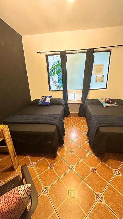 Posezení v ubytování Casa Egos Pop Laureles
