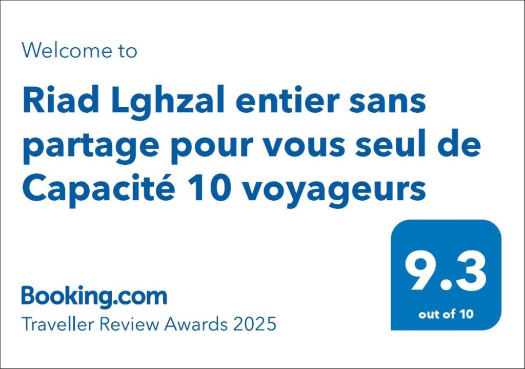 Certifikát, hodnocení, plakát nebo jiný dokument vystavený v ubytování Villa Dar Lghzal Summer Promo Airport Pick-Up & Private Dining in Heart of Rabat