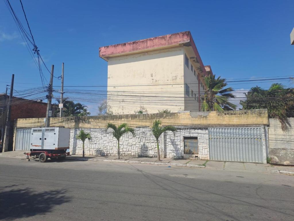O edifício em que o apartamento se localiza