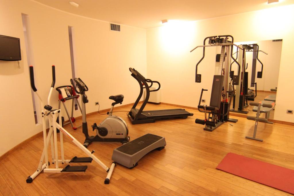 Centrum fitness w obiekcie Residenza Del Parco