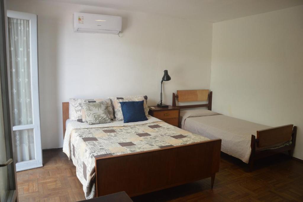 Postel nebo postele na pokoji v ubytování Habitación "Sur" Privada con baño privado - 3B