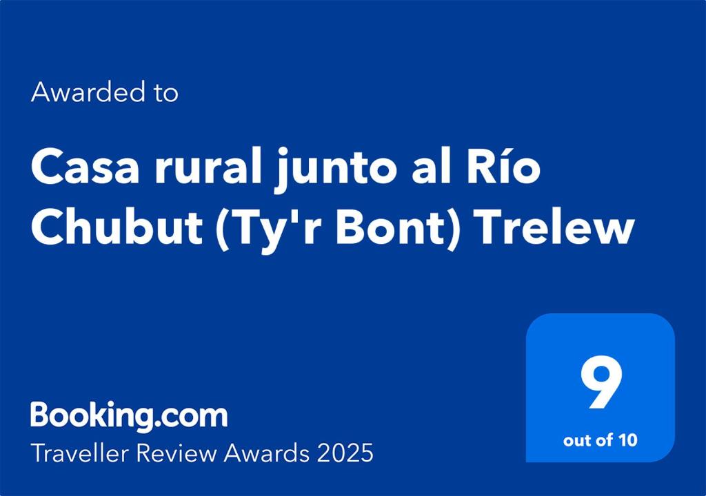 Casa rural junto al Río Chubut Ty'r Bont Trelew Gaiman