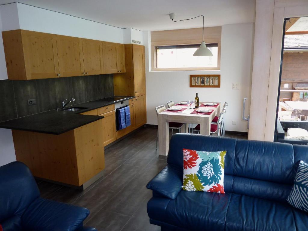Kuchyň nebo kuchyňský kout v ubytování Hotel Mont.Lac