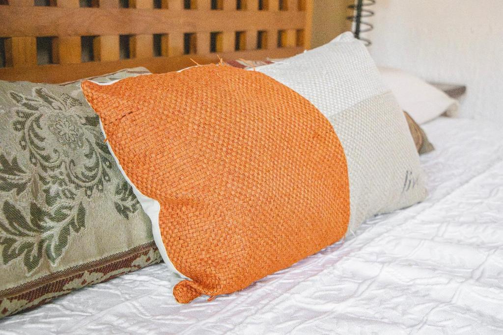 Letto o letti in una camera di La Ventana del Tepozteco