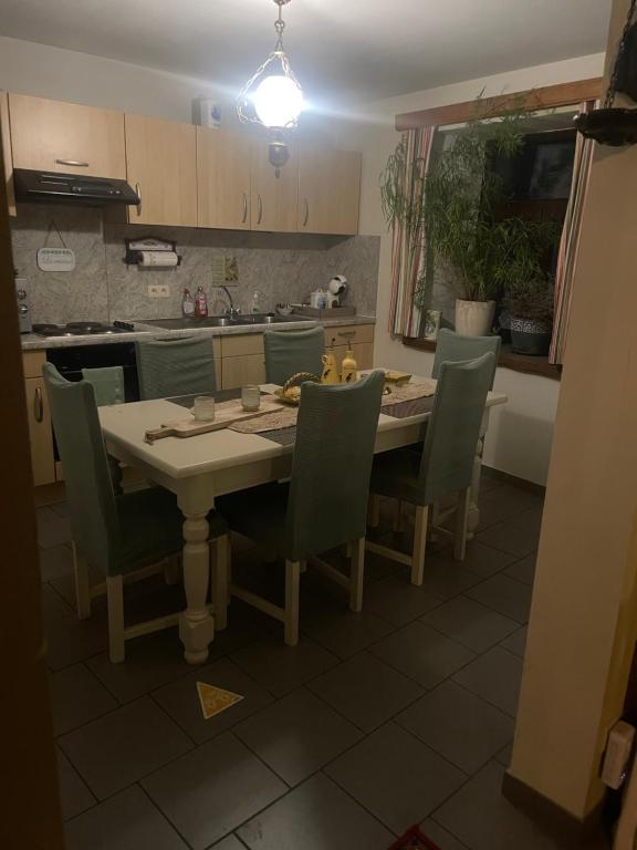 Kuchyň nebo kuchyňský kout v ubytování B&B Forêt d'Animaux