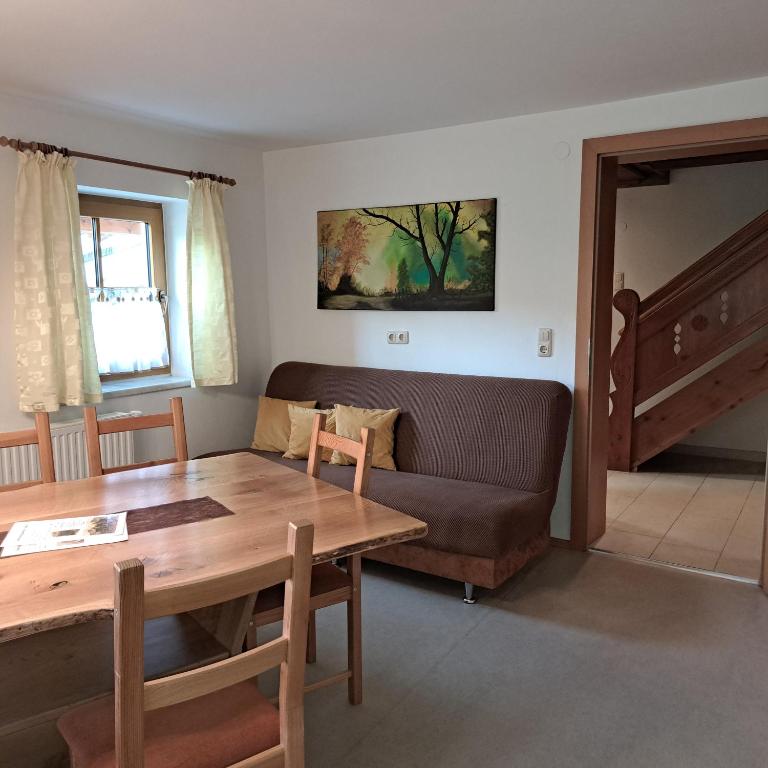 Posezení v ubytování Reiters-Ferienhaus