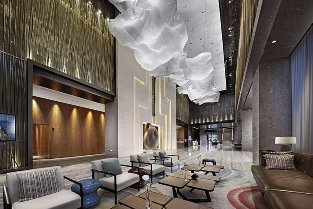 Posezení v ubytování Wyndham JinJiang Hotel