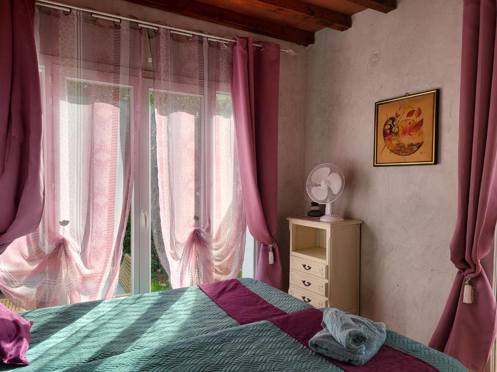 Postel nebo postele na pokoji v ubytování A Teppa