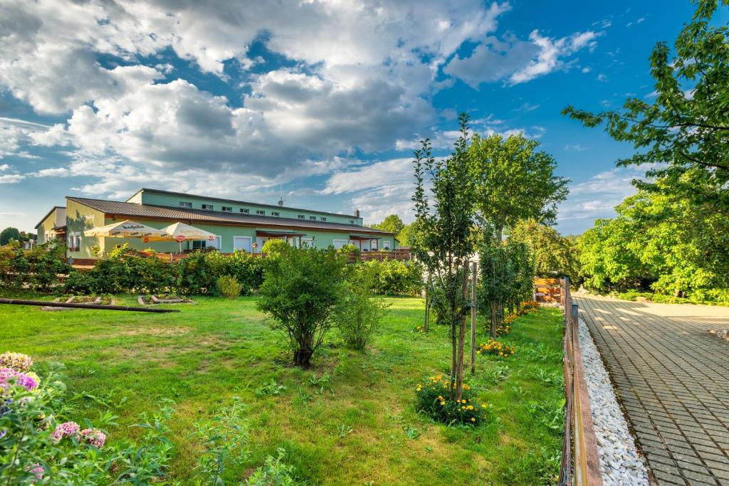 Zahrada ubytování Apartmány Braníčkov