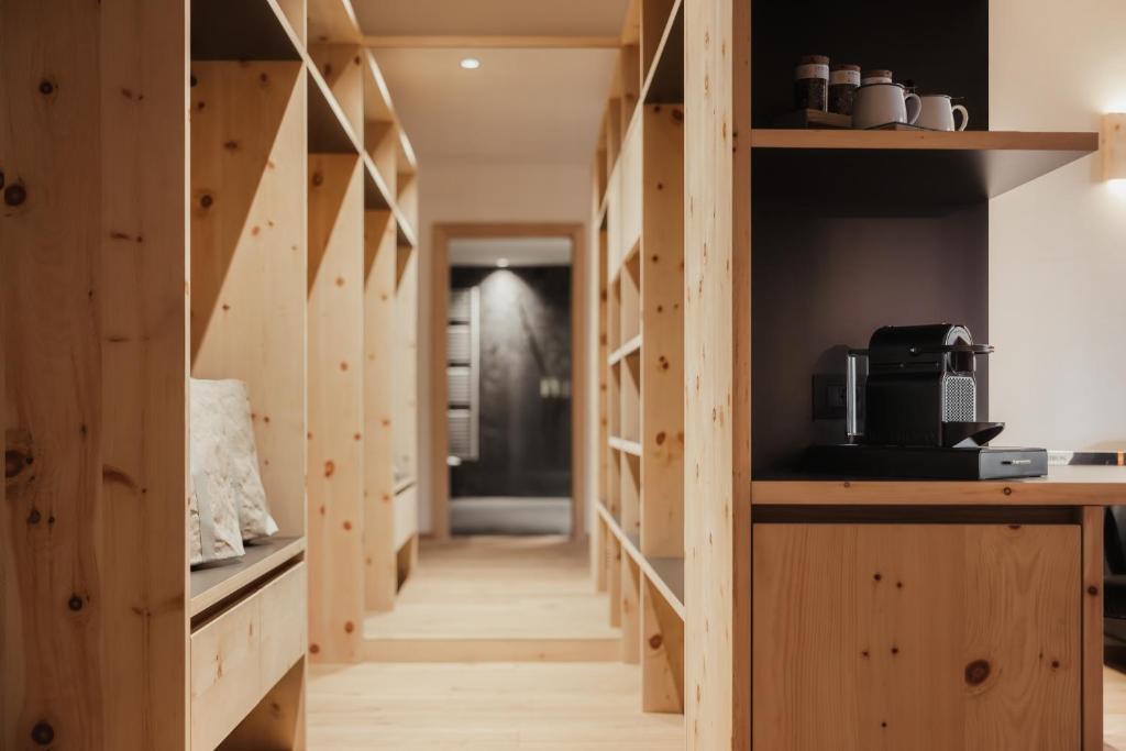 Kuchyň nebo kuchyňský kout v ubytování Hotel Tofana Cortina