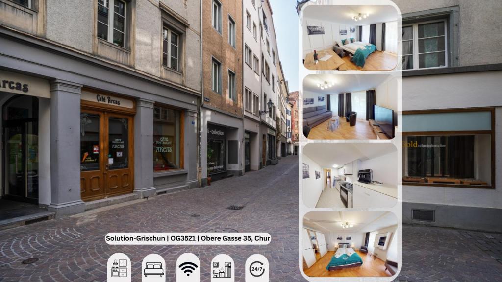 Fotografie z fotogalerie ubytování Zentral Altstadt Chur - Bahnhofsnah - Ferienwohnung - Bernina Express - Solution-Grischun v destinaci Chur