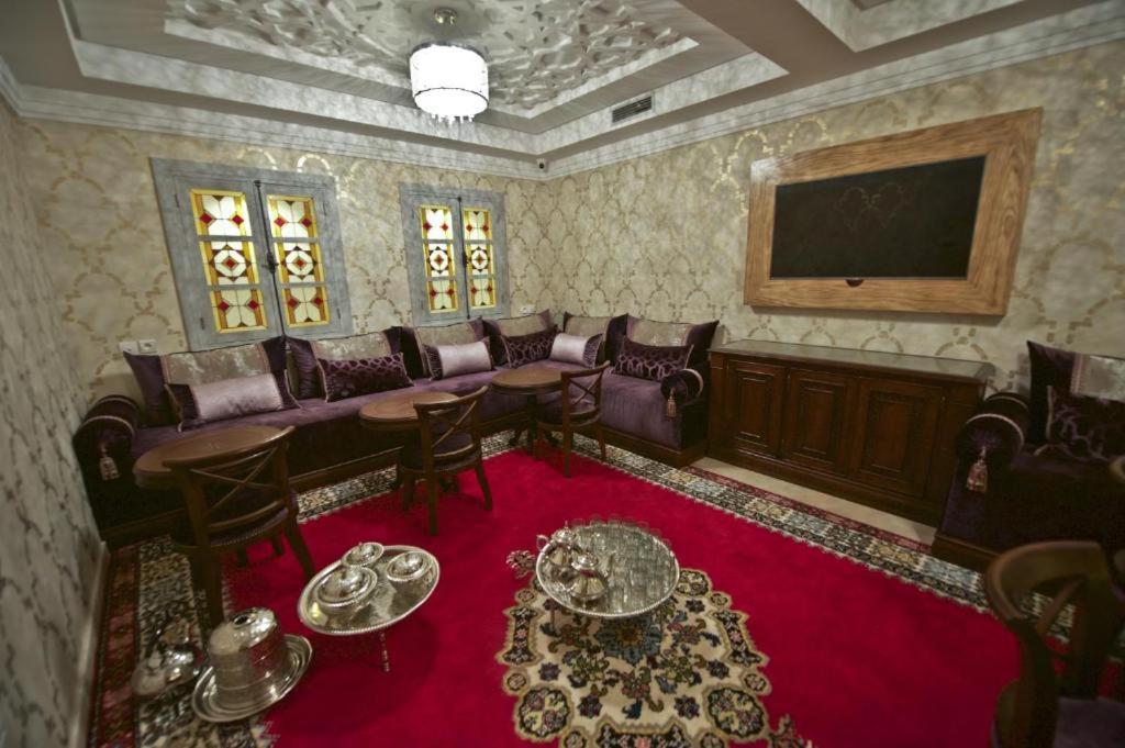 Posezení v ubytování Hotel Al amal Tiznit