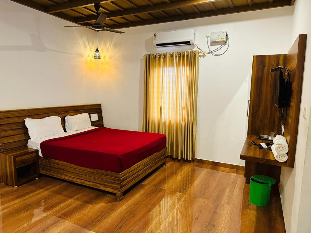 mountviewcottages - Tweepersoonskamer Met Uitzicht Op Het Zwembad