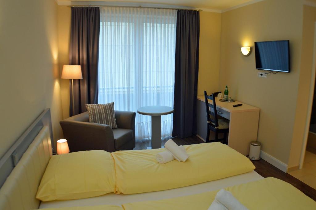 Postel nebo postele na pokoji v ubytování Hotel Jeta