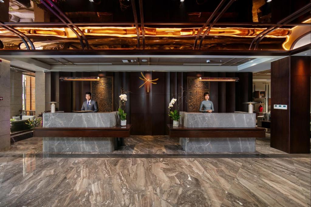 Vstupní hala nebo recepce v ubytování HOTEL de LAGOM