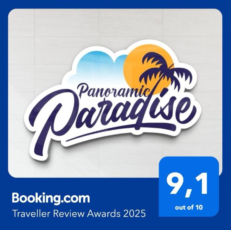 Certifikát, hodnocení, plakát nebo jiný dokument vystavený v ubytování Panoramic Paradise