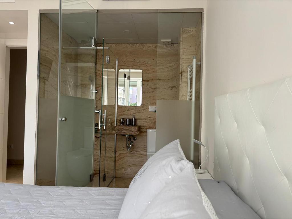 Posteľ alebo postele v izbe v ubytovaní Rentaly Holidays Apartamento Playa Almeria
