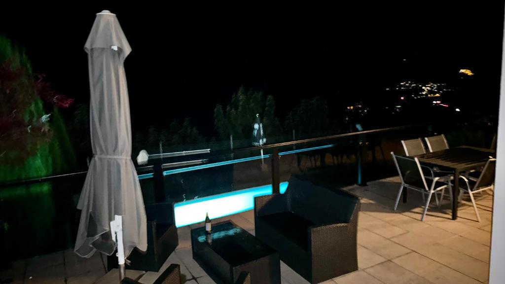 Bazén v ubytování Residenz Bergjuwel nebo v jeho okolí