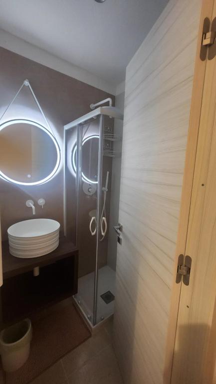 Koupelna v ubytování La Maison De Poupée