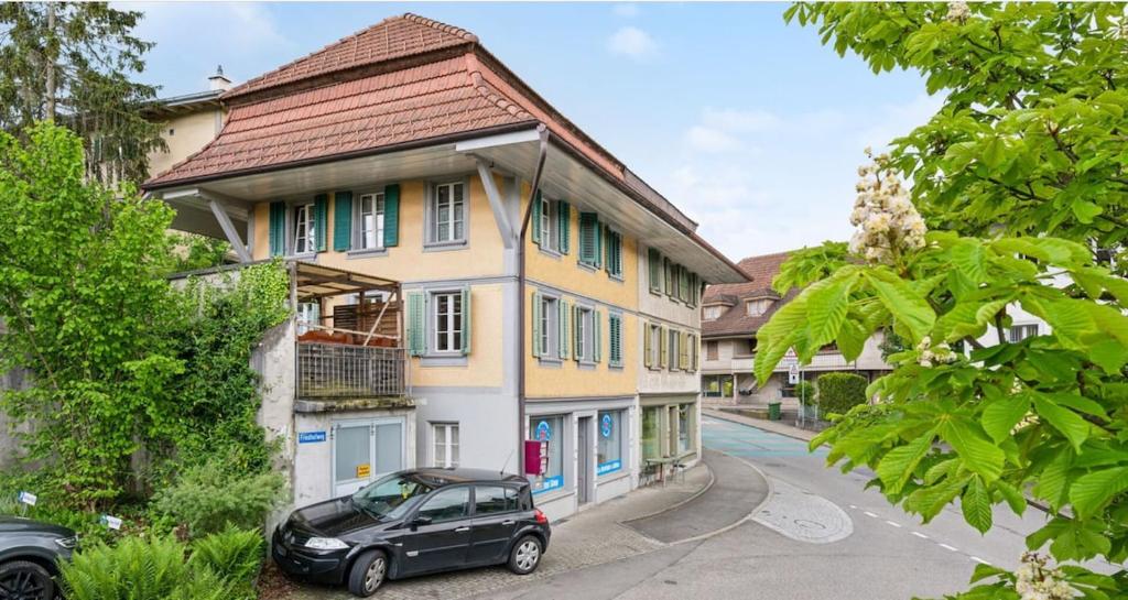 Budova, kde se apartmán nachází