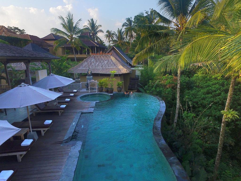 Bazén v ubytování Wapa di Ume Ubud nebo v jeho okolí