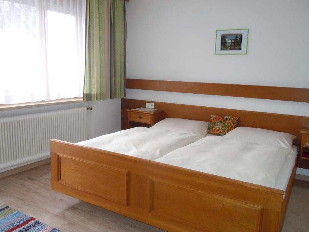 Postel nebo postele na pokoji v ubytování Haus Kristall