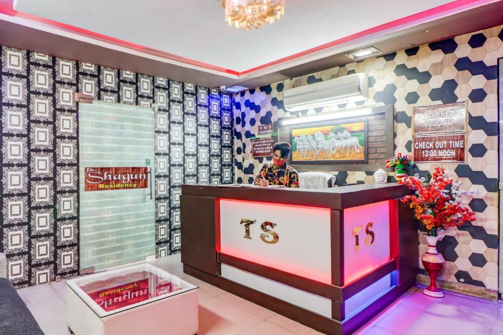Certifikát, hodnocení, plakát nebo jiný dokument vystavený v ubytování Hotel O The Shagun Residency