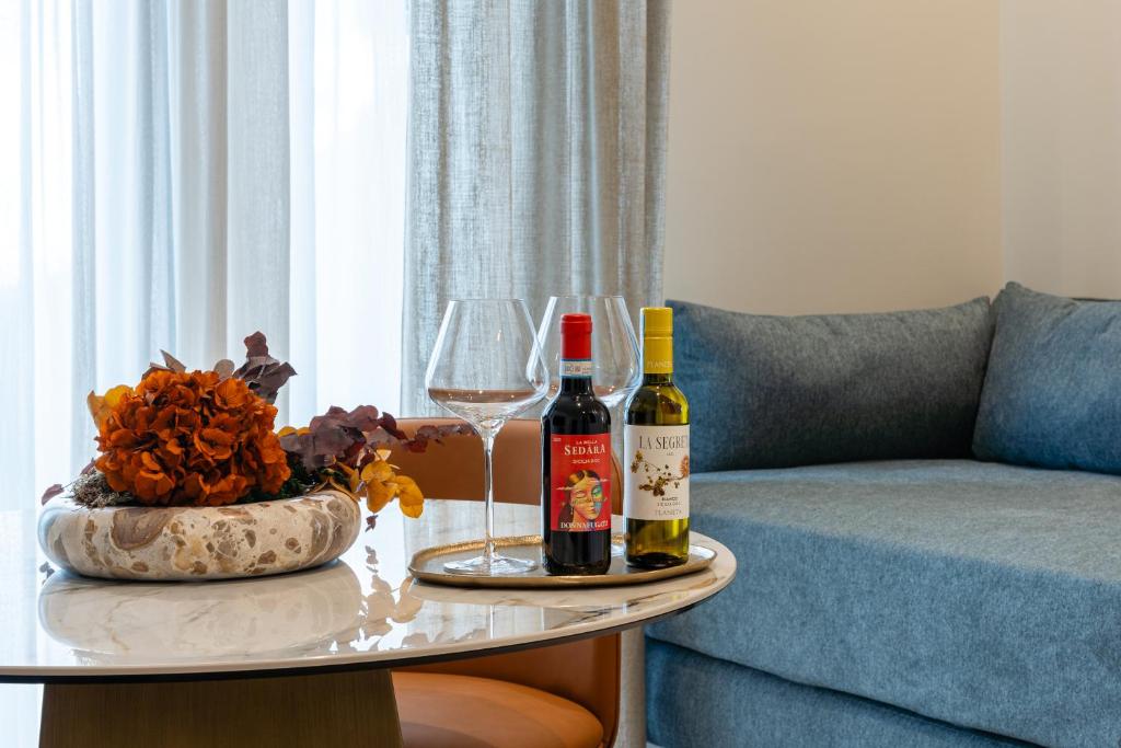 Nápoje v ubytování Hera Rooms and Suites