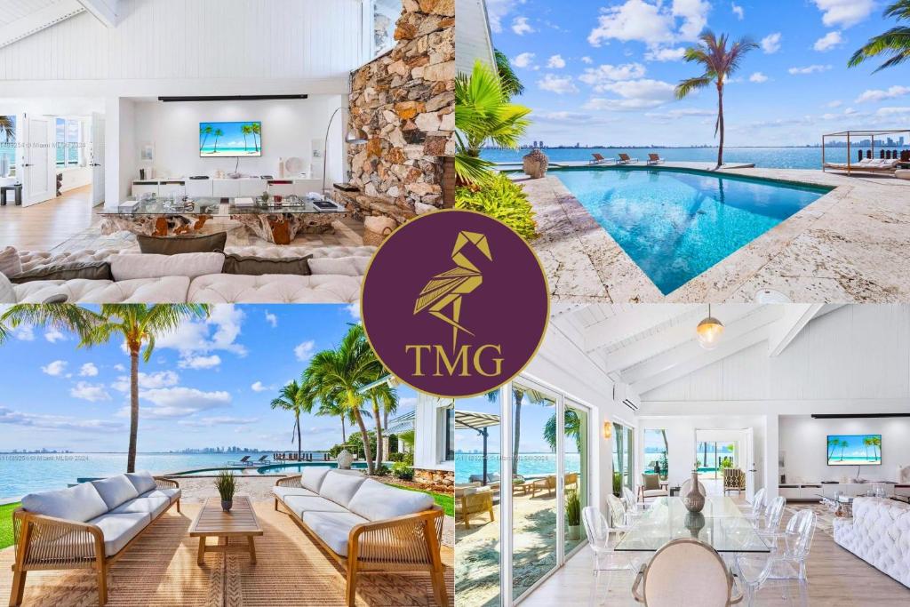 Πισίνα στο ή κοντά στο Villa Hashmi Luxury 5BD & 5BA Retreat on North Bay Island