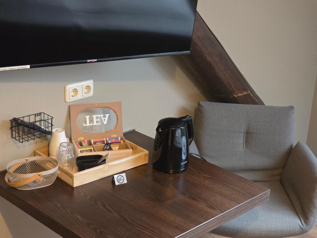 TV a/nebo společenská místnost v ubytování Aparthotel Fairschlafen Minden