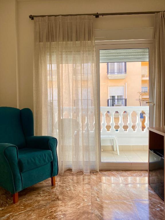Posezení v ubytování Hotel La Familia